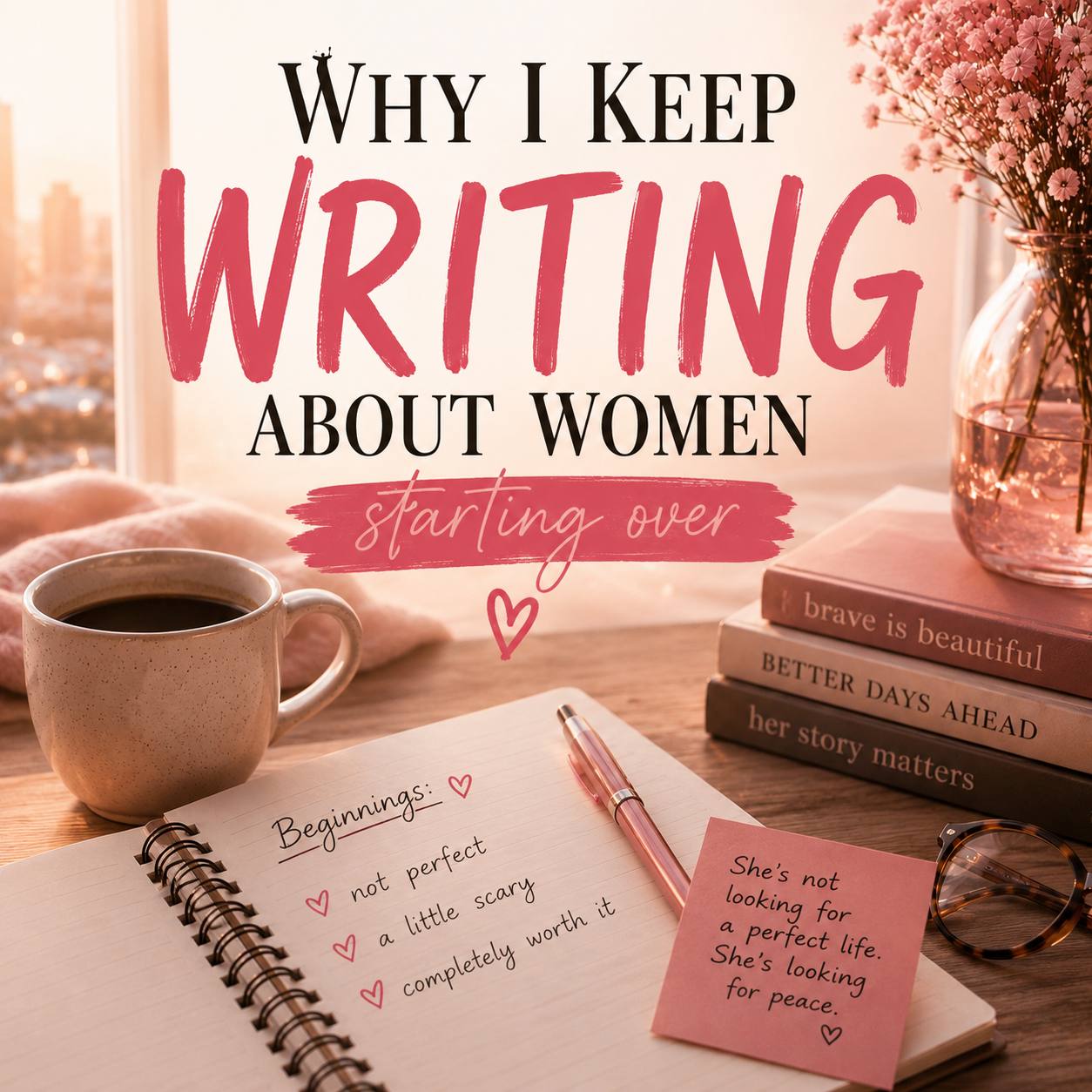 Why I Keep Writing About Women Starting Over